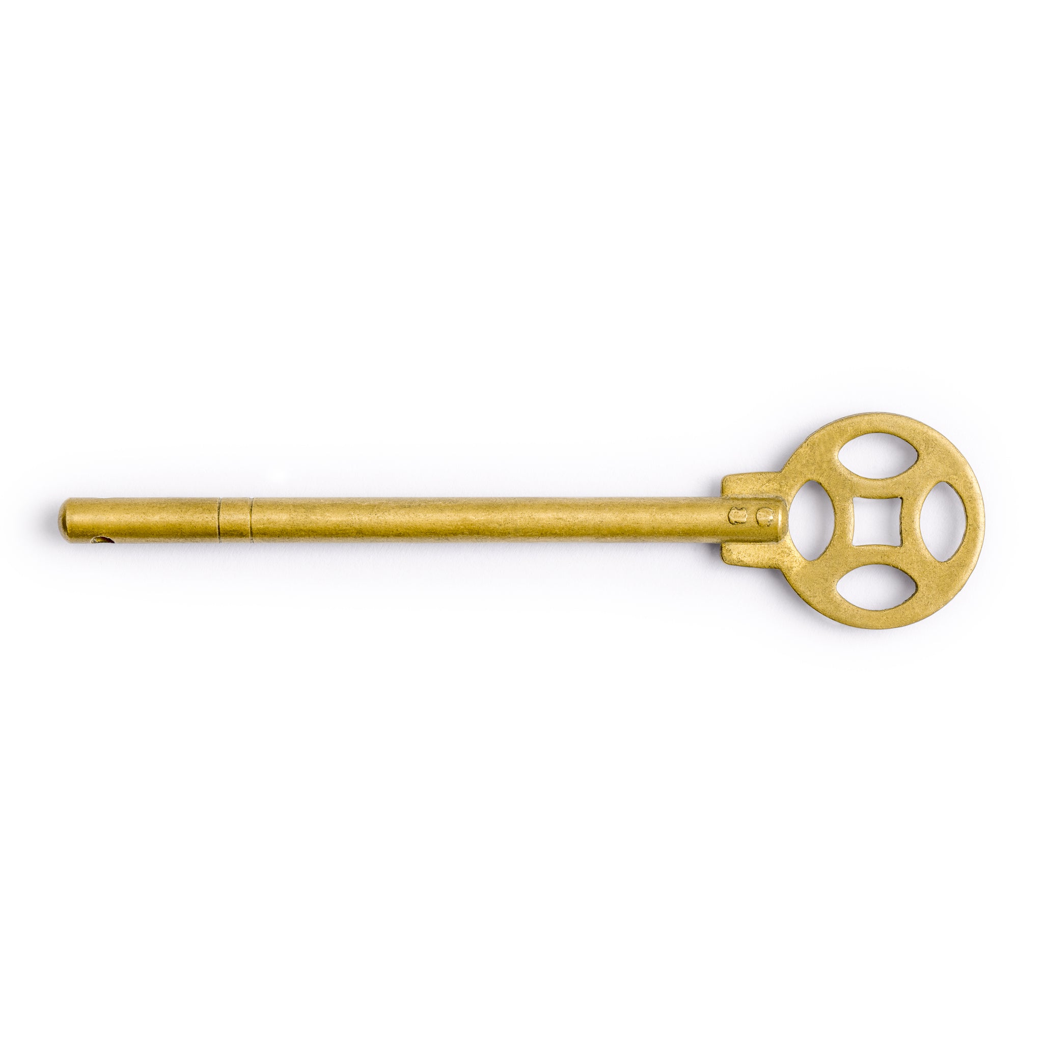 Money Coin Key 4.5" - Set of 2-Chinese Brass Hardware
