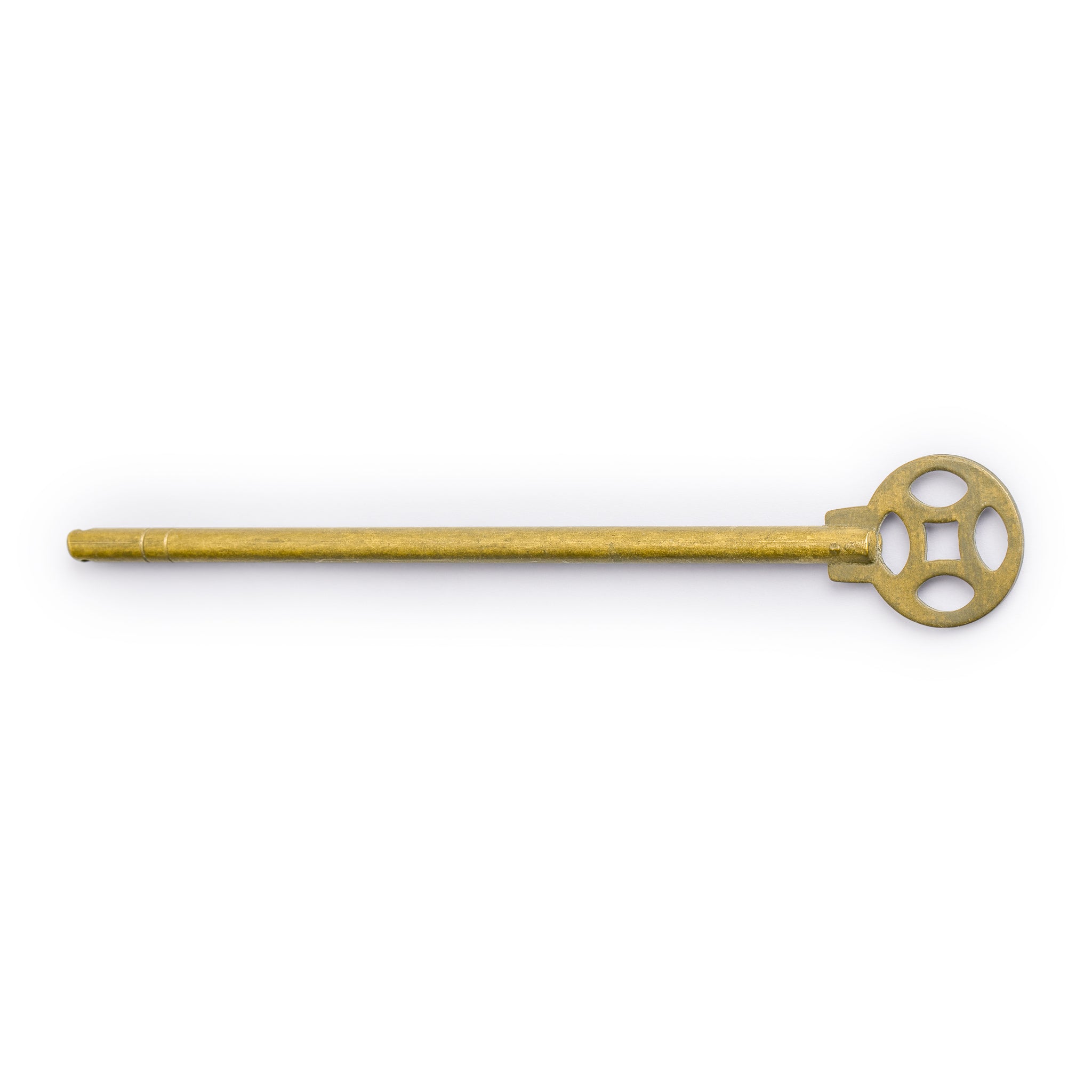 Money Coin Key 6.7" - Set of 2-Chinese Brass Hardware