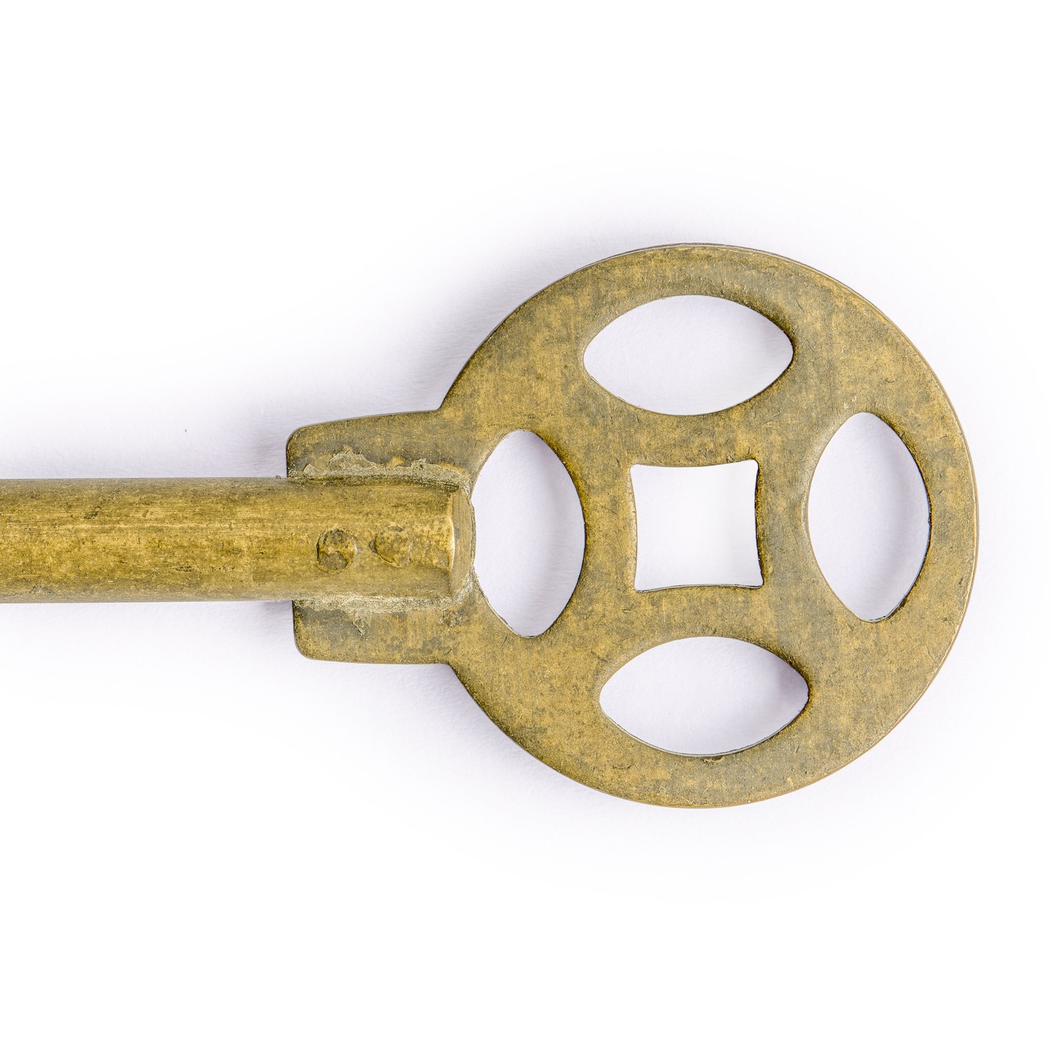 Money Coin Key 6.7" - Set of 2-Chinese Brass Hardware