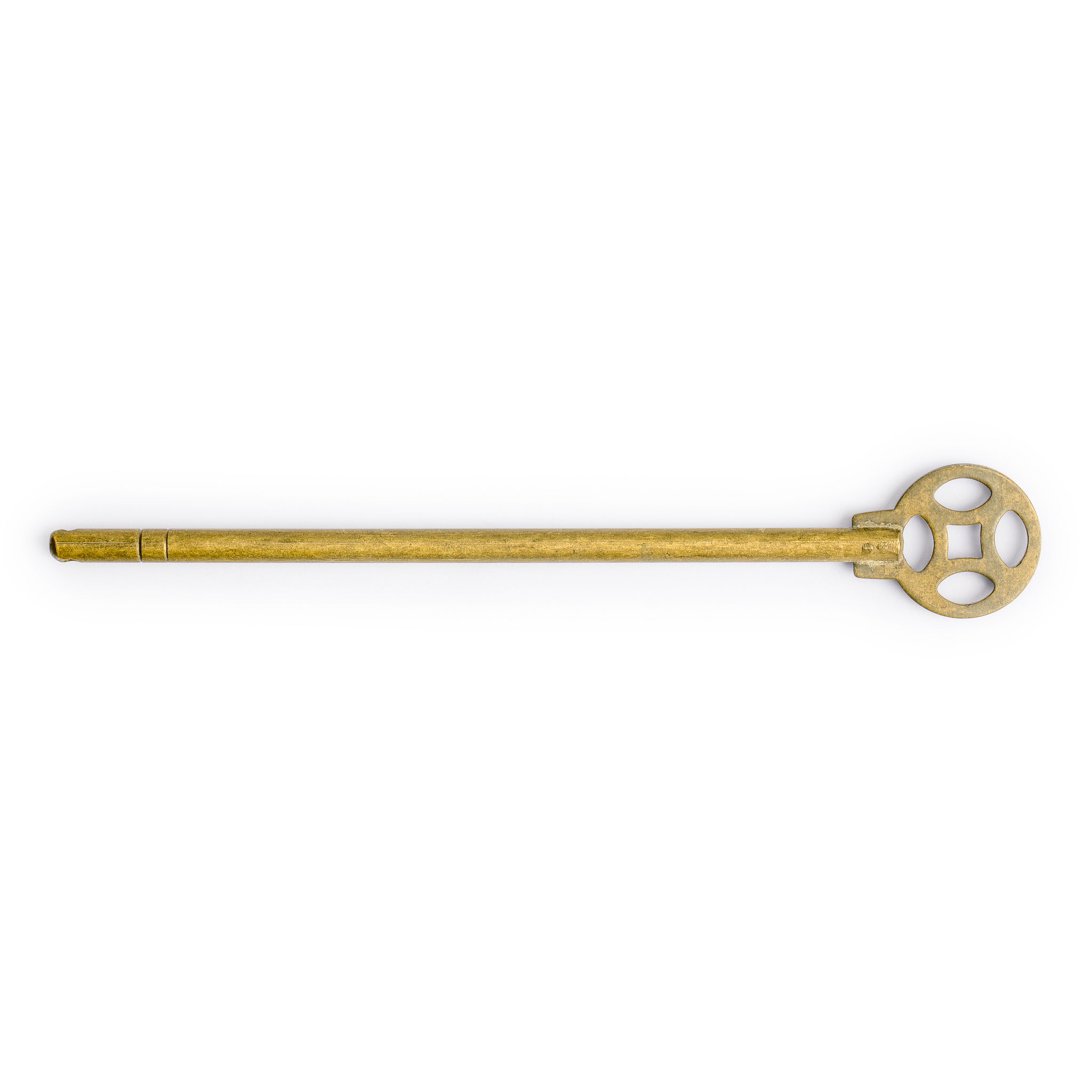 Money Coin Key 6.7" - Set of 2-Chinese Brass Hardware