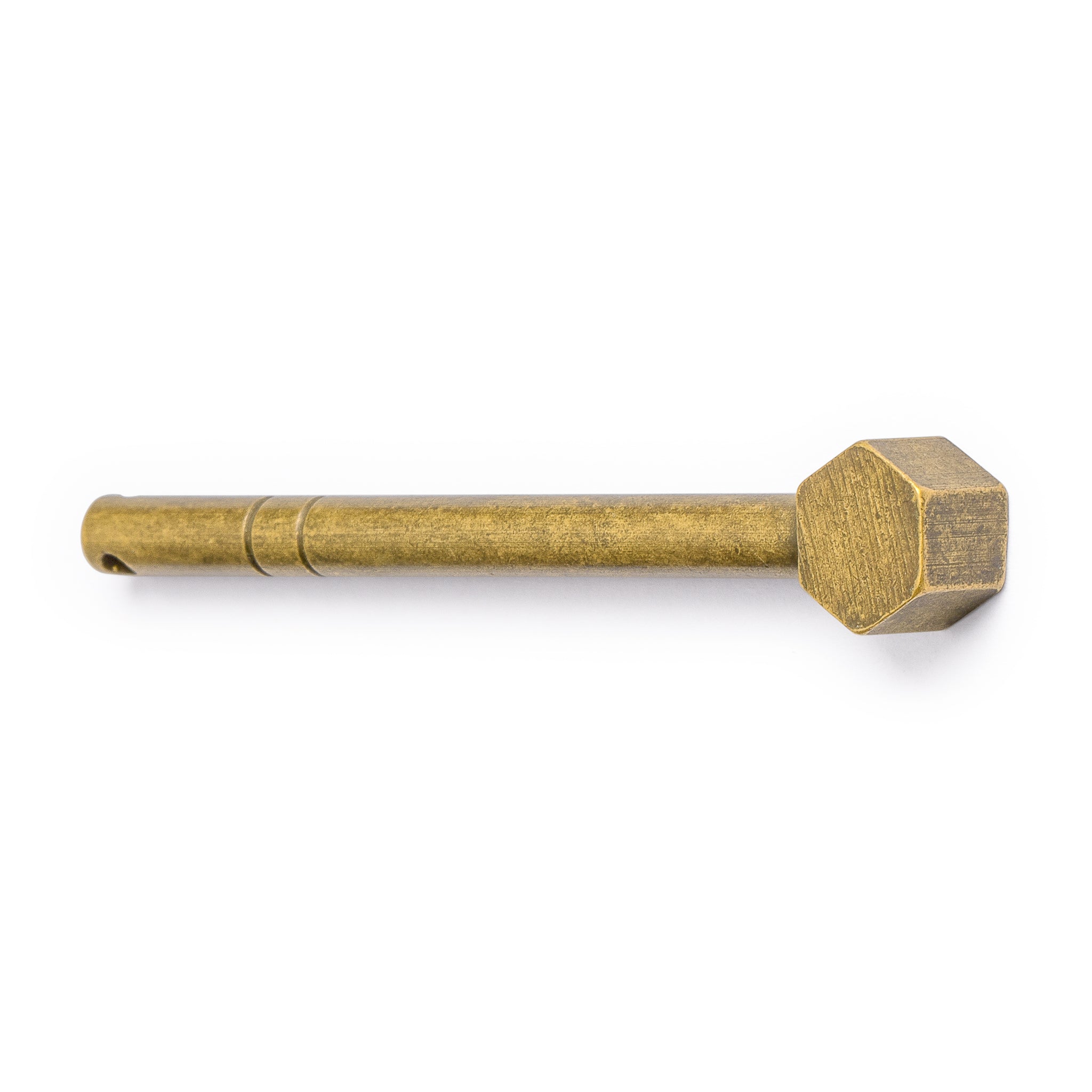 Octagonal Key Pins 2.4" - Set of 2-Chinese Brass Hardware