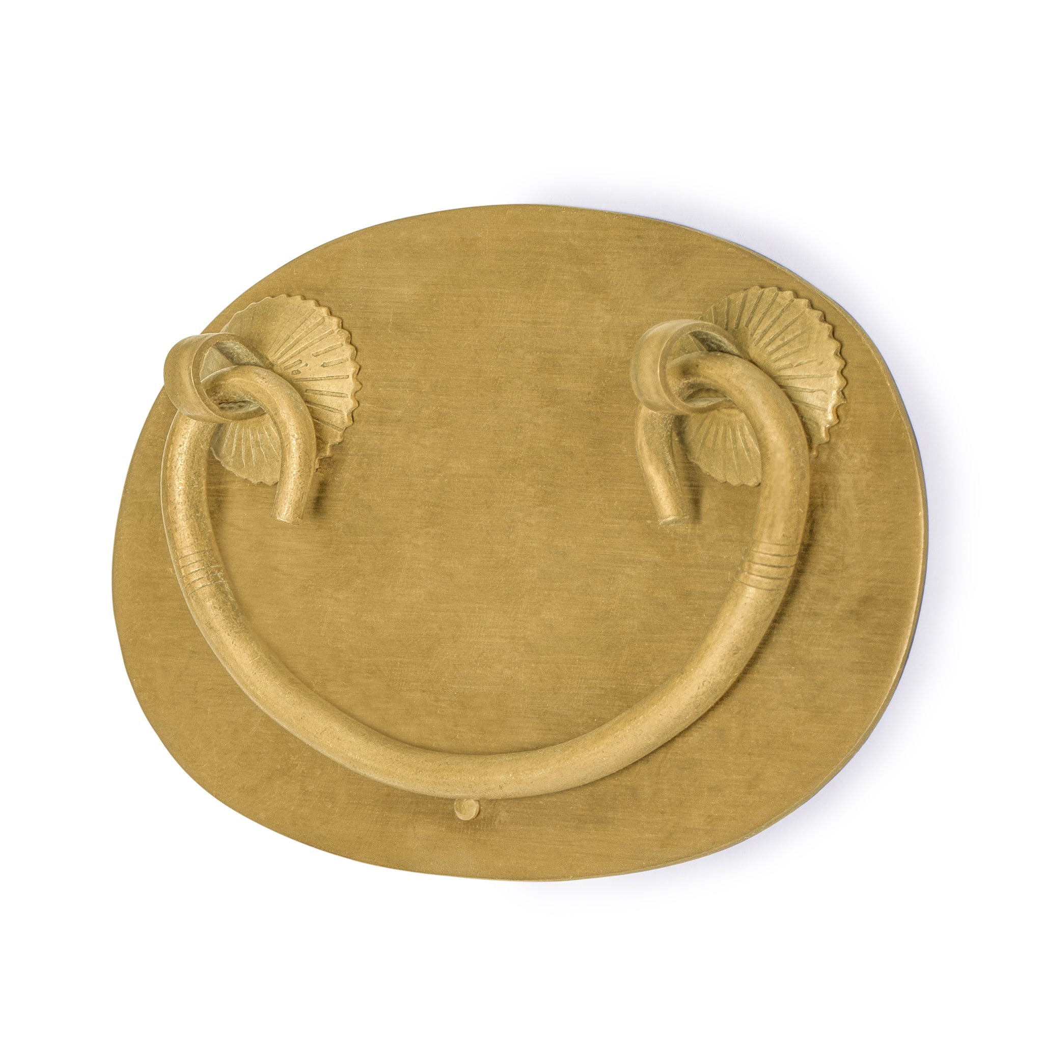 Oval Handle Pulls 4" - Set of 2-Chinese Brass Hardware