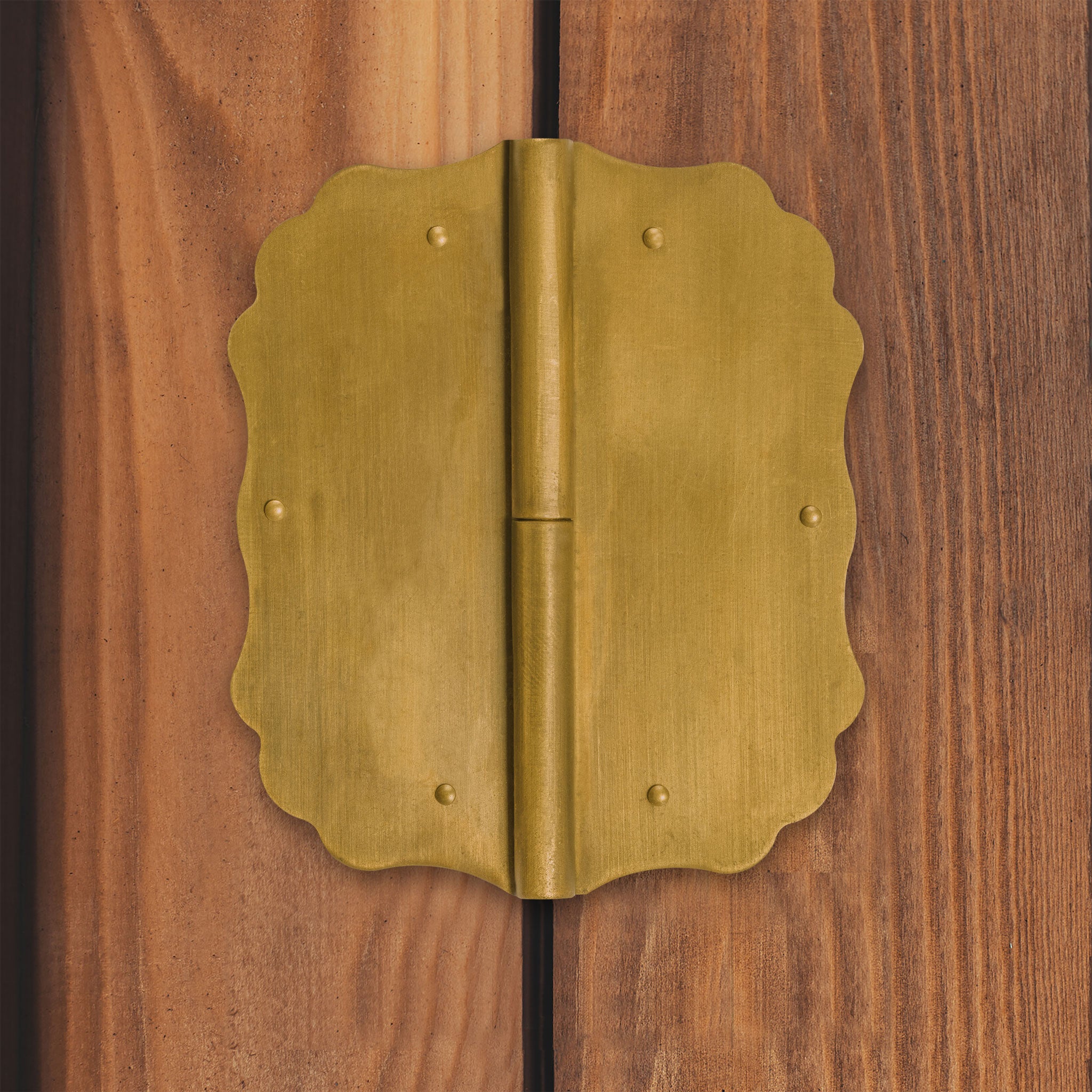 Profile Hinge Set 4.3" - Set of 2-Chinese Brass Hardware