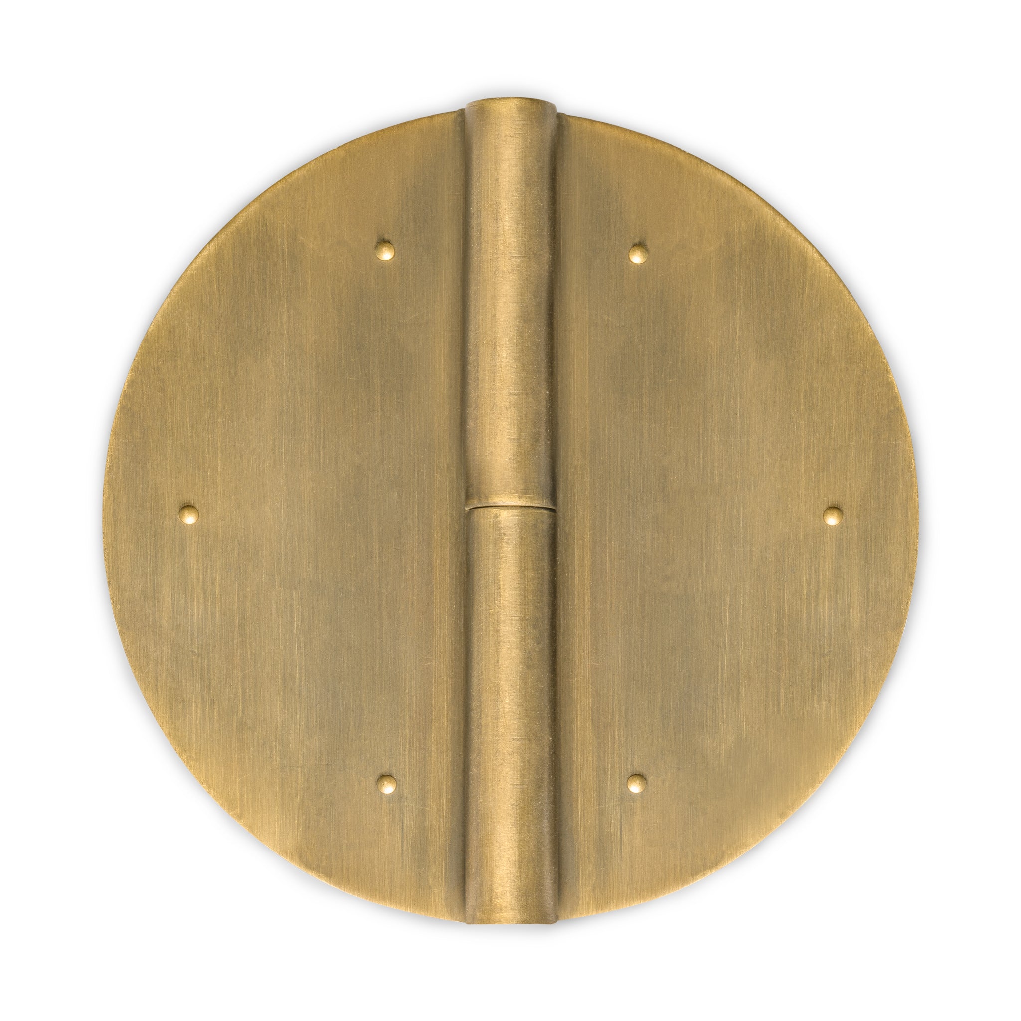 Round Hinge 5.1" - Set of 2-Chinese Brass Hardware