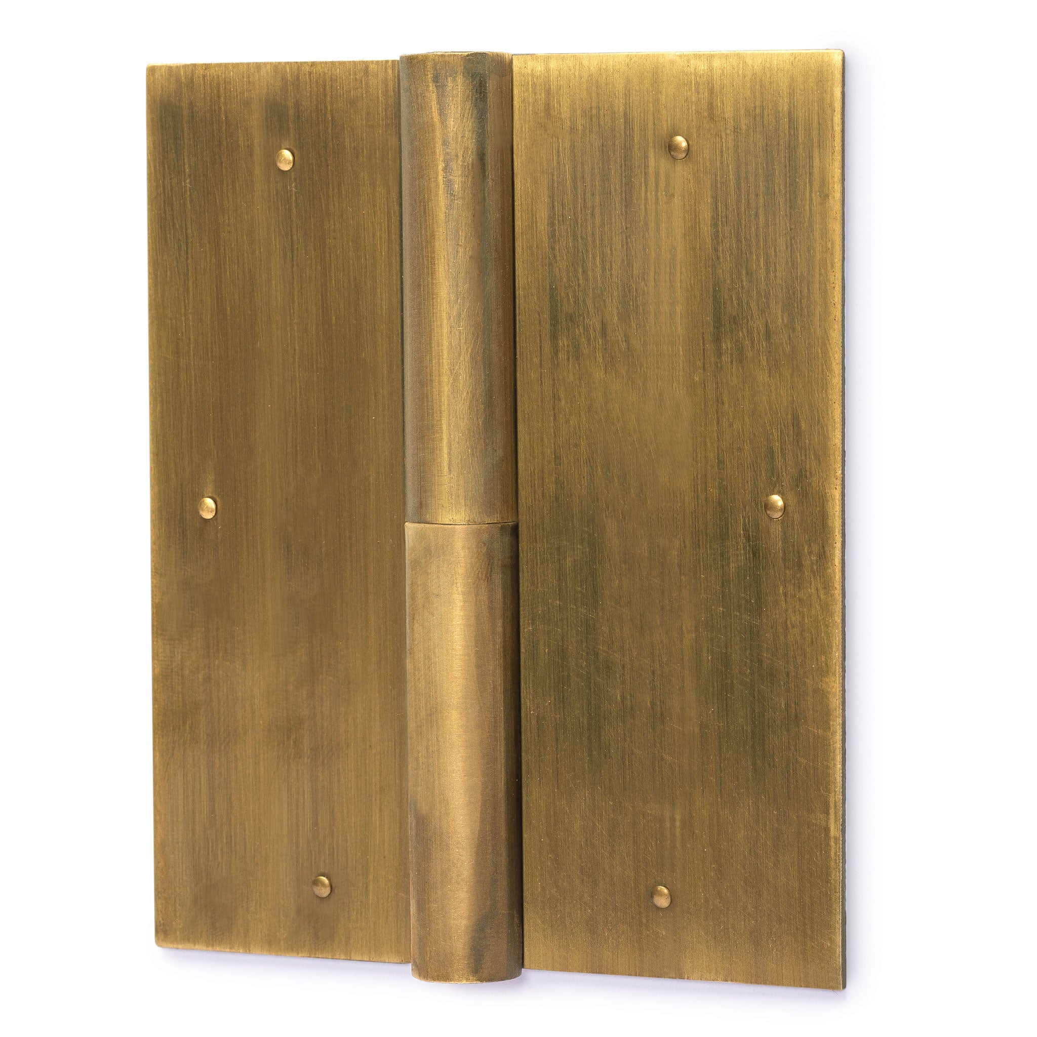 Square Brass Hinge 4.7" - Set of 2-Chinese Brass Hardware