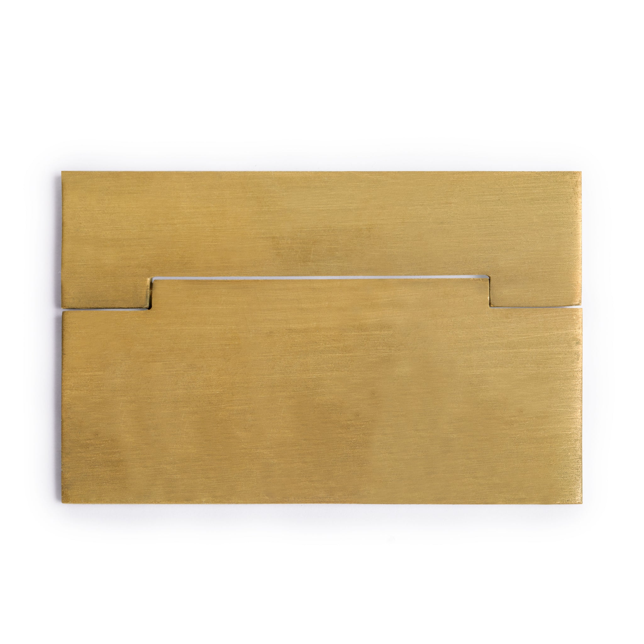 Square Pulls 3.3" - Set of 2-Chinese Brass Hardware