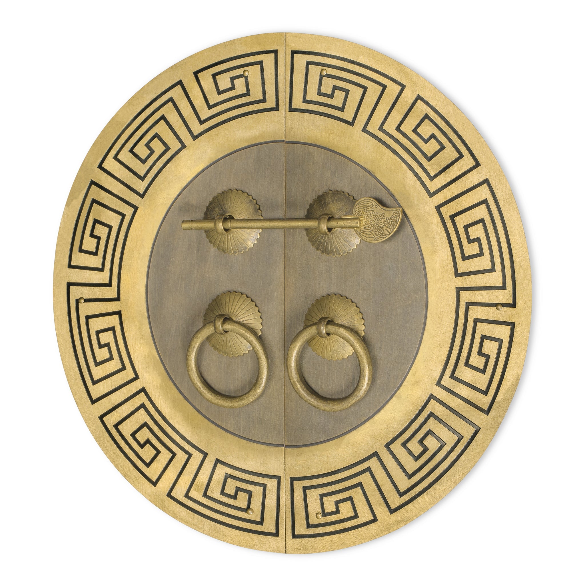 Tibetan Cabinet Face Plate 9.5"-Chinese Brass Hardware