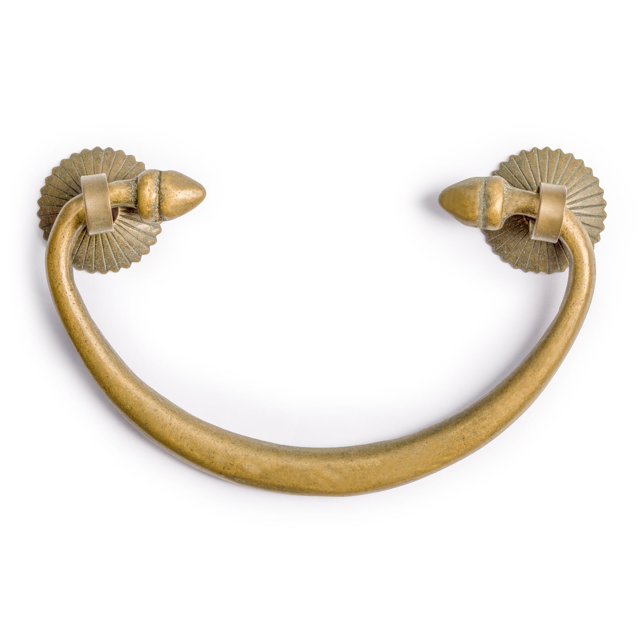 Two Stitch Pulls 3.8" - Set of 2-Chinese Brass Hardware