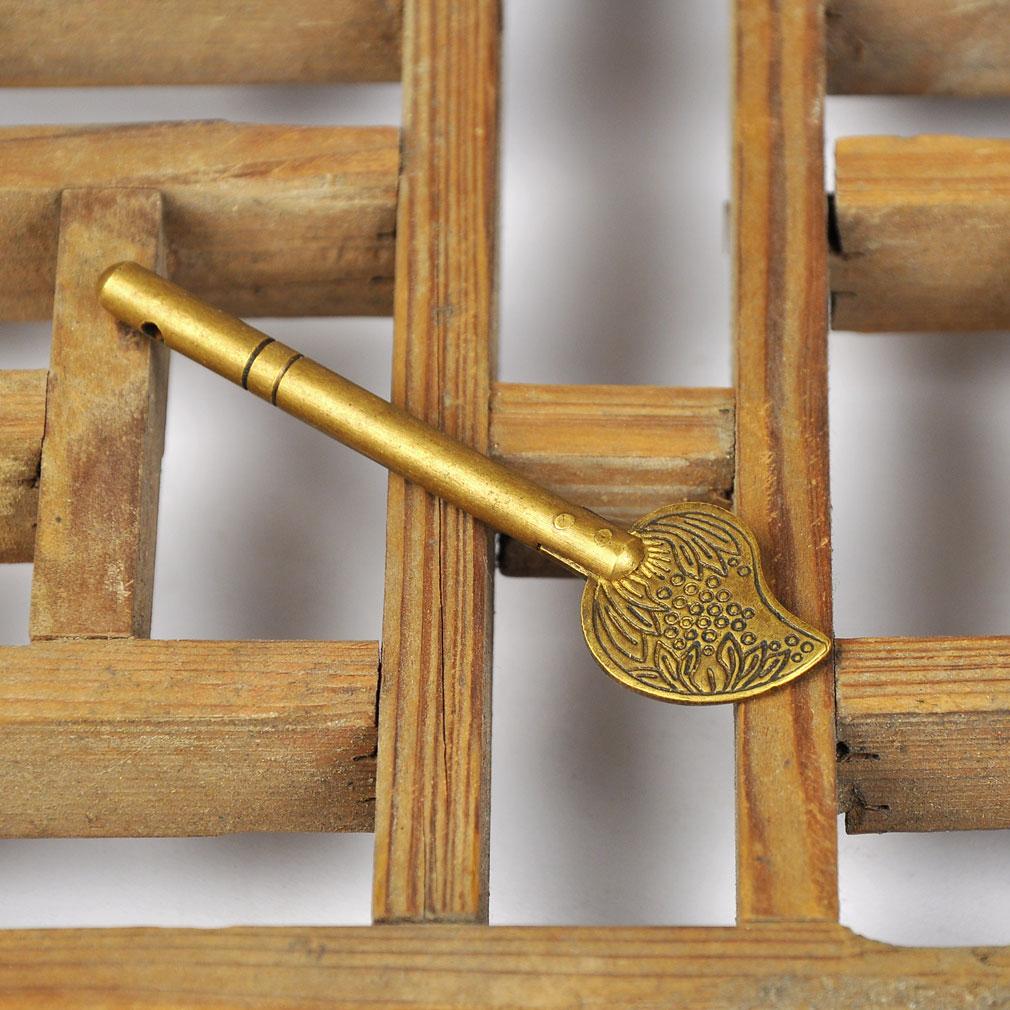 Bird Tail Key Pins - Set of 2-Chinese Brass Hardware