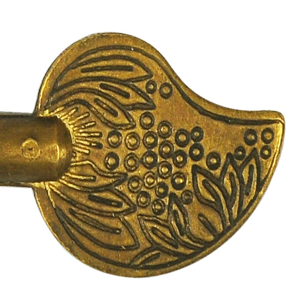 Bird Tail Key Pins - Set of 2-Chinese Brass Hardware